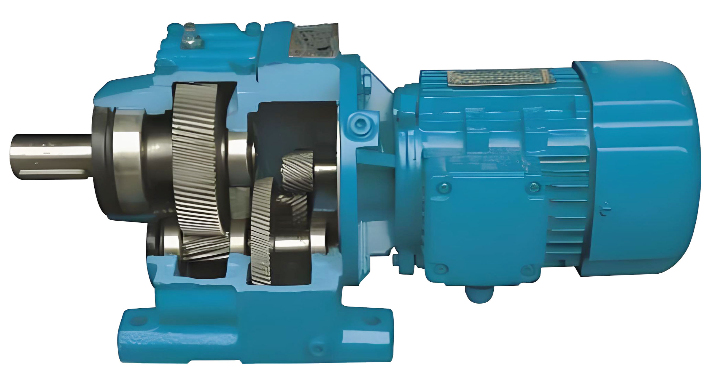 斜齒輪減速機在污水處理