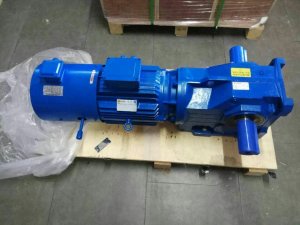 K87傘型齒輪減速機在物流